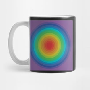 Rainbow Circles Mug